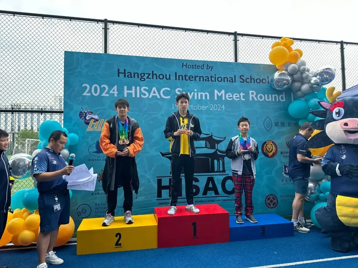 Wellington College Hangzhou Shines at HISAC Swim Meet Round 1 